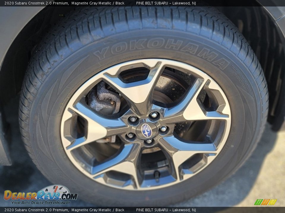 2020 Subaru Crosstrek 2.0 Premium Magnetite Gray Metallic / Black Photo #5