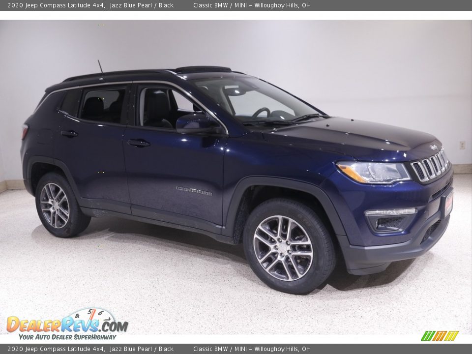 Jazz Blue Pearl 2020 Jeep Compass Latitude 4x4 Photo #1