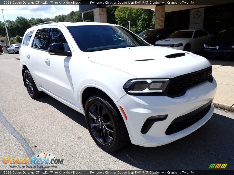 2021 Dodge Durango GT AWD White Knuckle / Black Photo #2