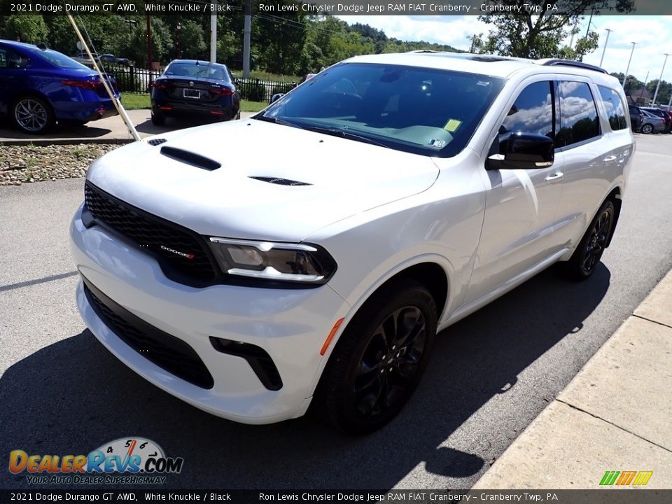 2021 Dodge Durango GT AWD White Knuckle / Black Photo #4