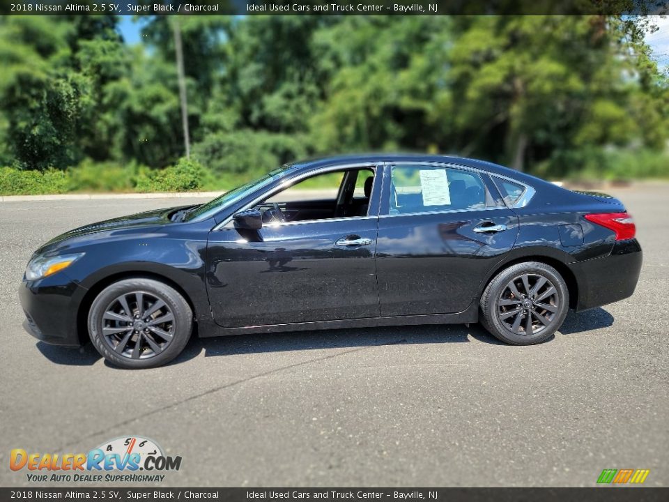 2018 Nissan Altima 2.5 SV Super Black / Charcoal Photo #4