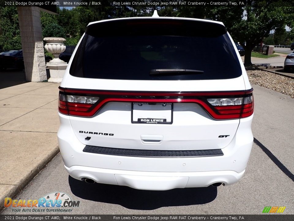 2021 Dodge Durango GT AWD White Knuckle / Black Photo #7