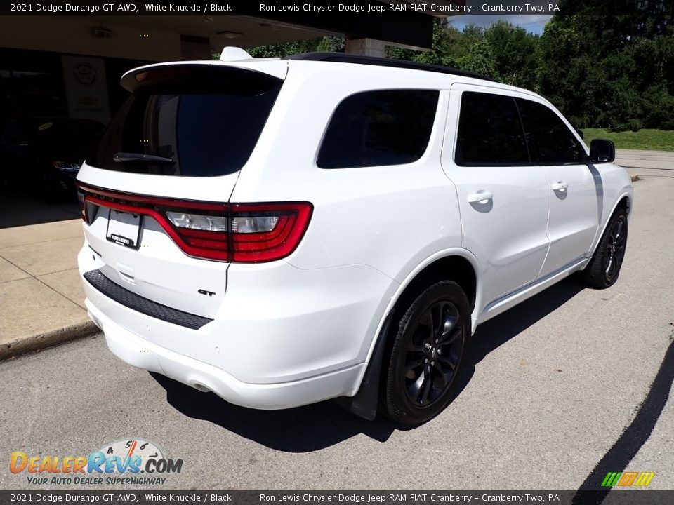 2021 Dodge Durango GT AWD White Knuckle / Black Photo #8