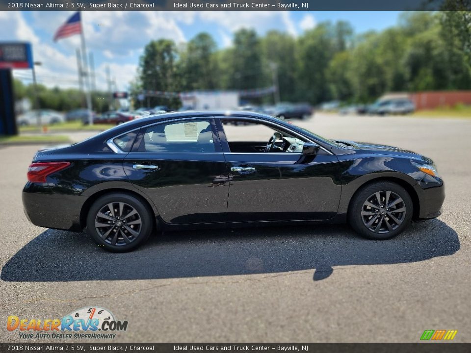 2018 Nissan Altima 2.5 SV Super Black / Charcoal Photo #8