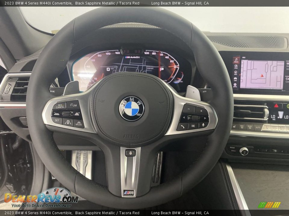2023 BMW 4 Series M440i Convertible Steering Wheel Photo #14
