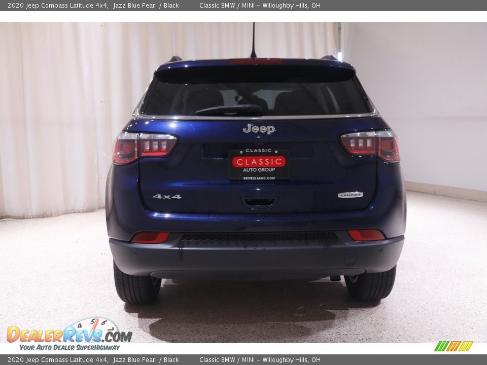 2020 Jeep Compass Latitude 4x4 Jazz Blue Pearl / Black Photo #20