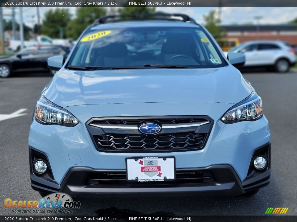 2020 Subaru Crosstrek 2.0 Premium Cool Gray Khaki / Black Photo #12