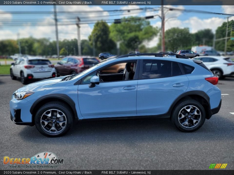 2020 Subaru Crosstrek 2.0 Premium Cool Gray Khaki / Black Photo #13