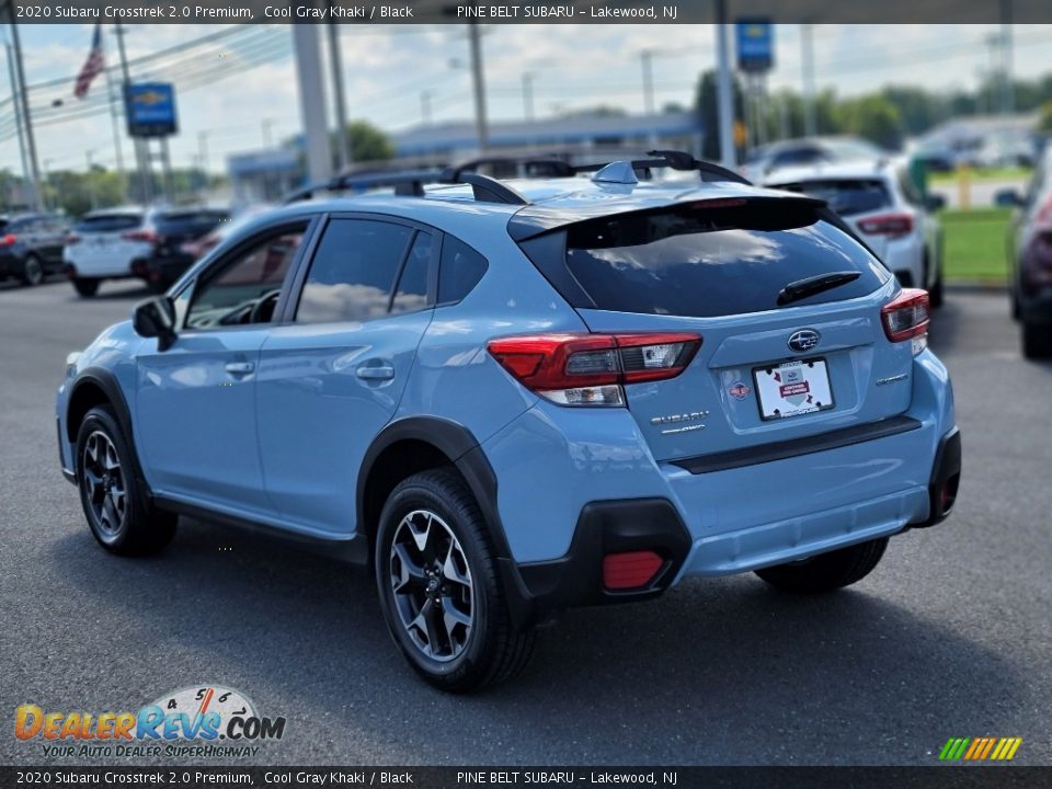 2020 Subaru Crosstrek 2.0 Premium Cool Gray Khaki / Black Photo #14