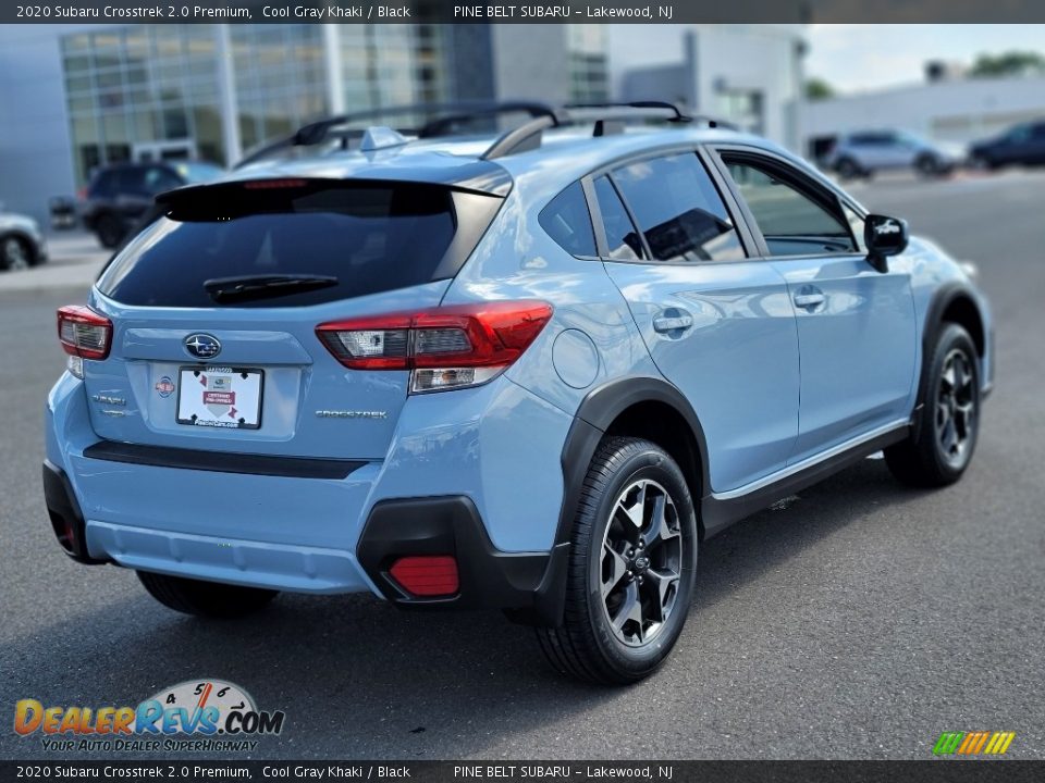 2020 Subaru Crosstrek 2.0 Premium Cool Gray Khaki / Black Photo #16