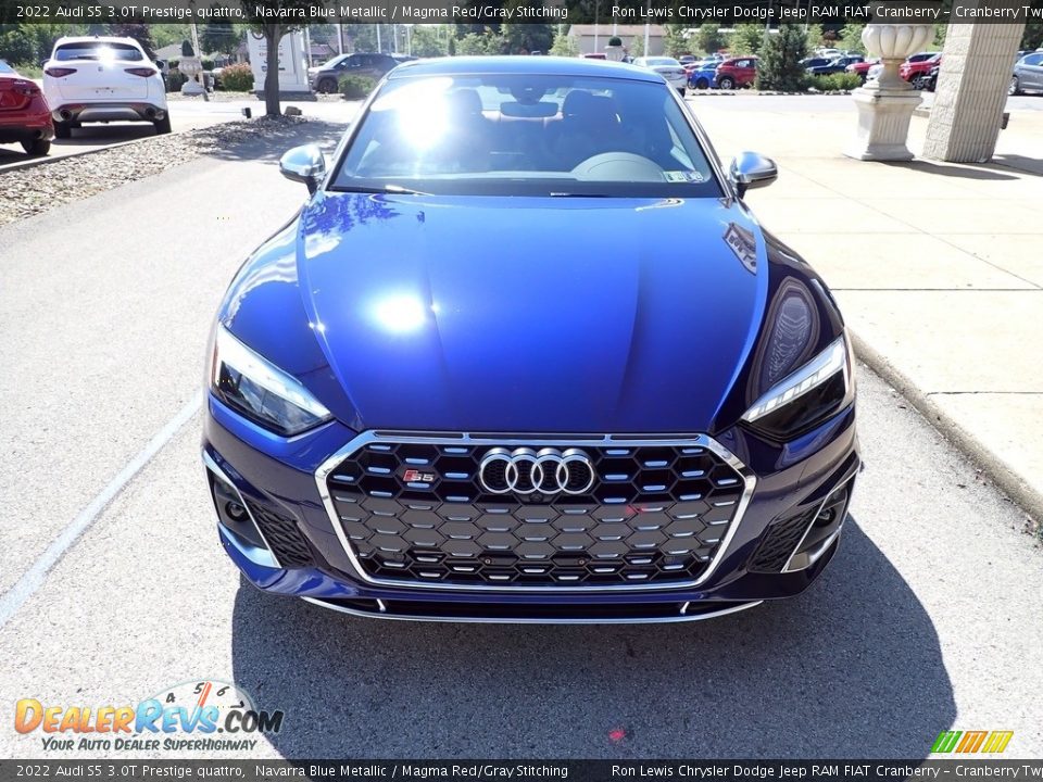 Navarra Blue Metallic 2022 Audi S5 3.0T Prestige quattro Photo #3