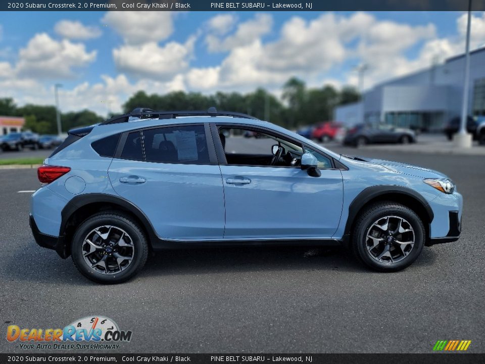 2020 Subaru Crosstrek 2.0 Premium Cool Gray Khaki / Black Photo #17