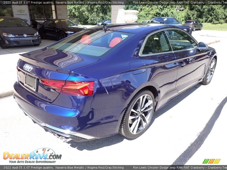 Navarra Blue Metallic 2022 Audi S5 3.0T Prestige quattro Photo #8