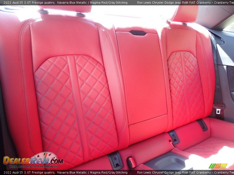 Rear Seat of 2022 Audi S5 3.0T Prestige quattro Photo #10
