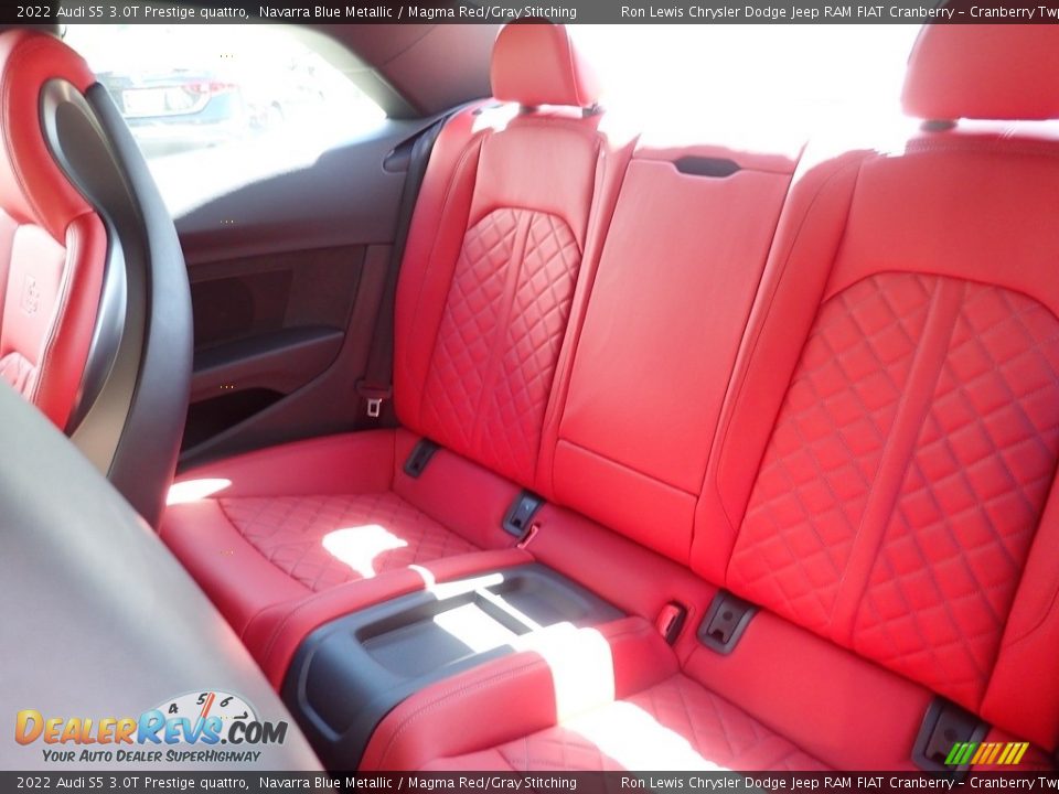 Rear Seat of 2022 Audi S5 3.0T Prestige quattro Photo #12