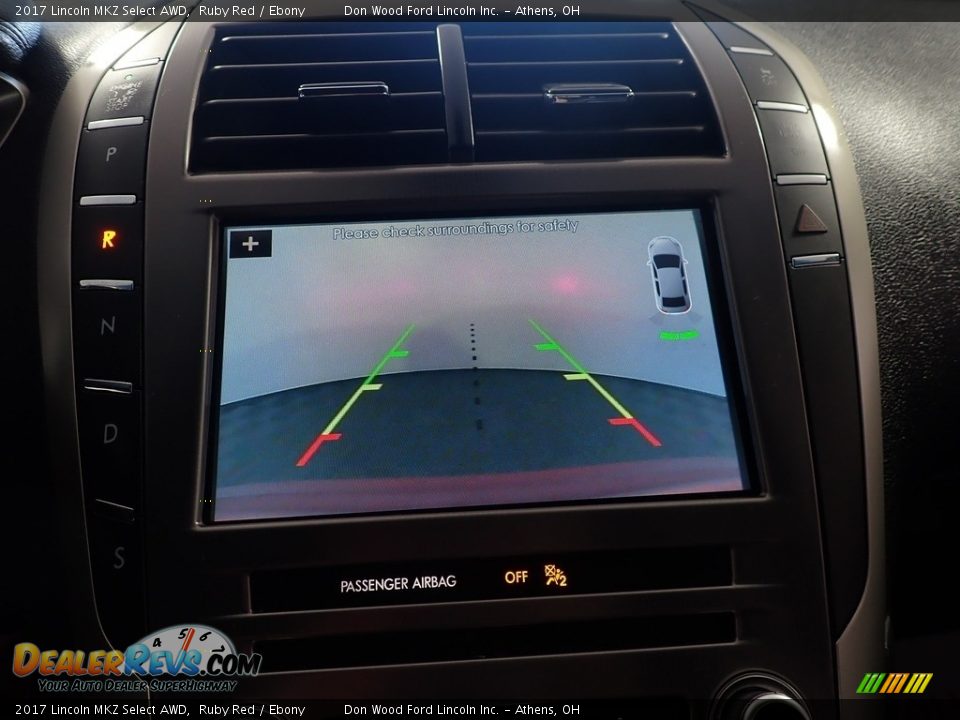 2017 Lincoln MKZ Select AWD Ruby Red / Ebony Photo #2