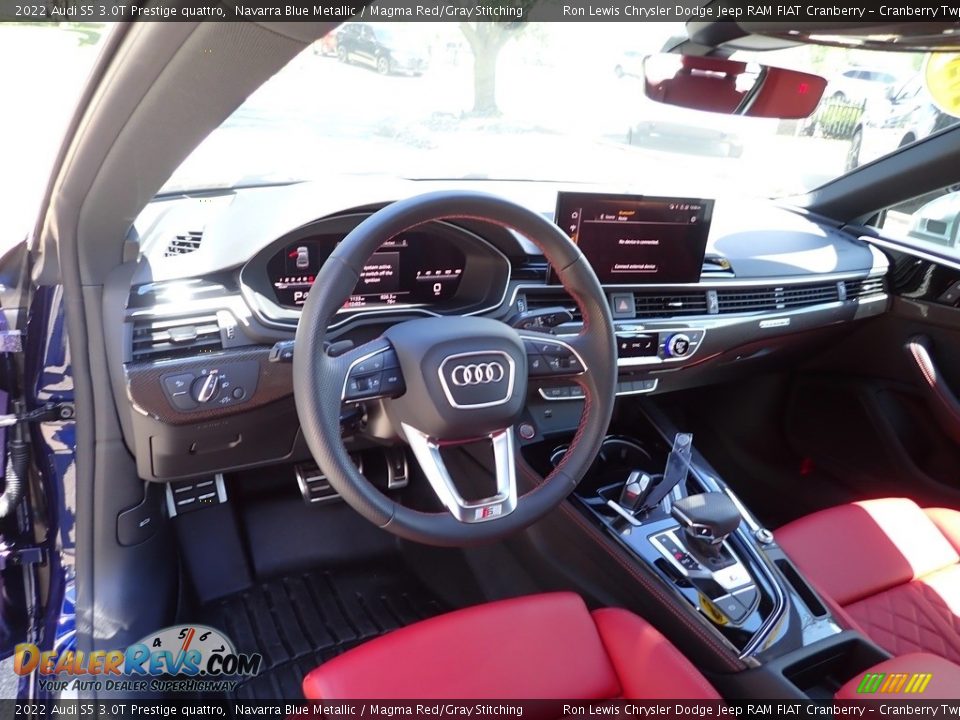 Dashboard of 2022 Audi S5 3.0T Prestige quattro Photo #13