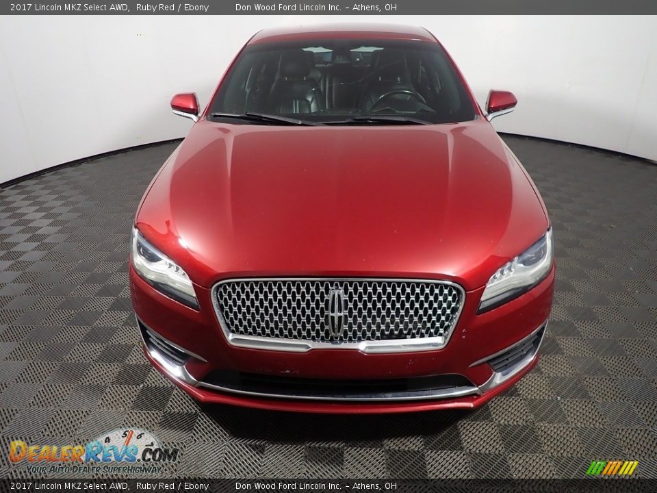 2017 Lincoln MKZ Select AWD Ruby Red / Ebony Photo #5