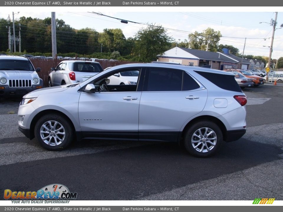2020 Chevrolet Equinox LT AWD Silver Ice Metallic / Jet Black Photo #8