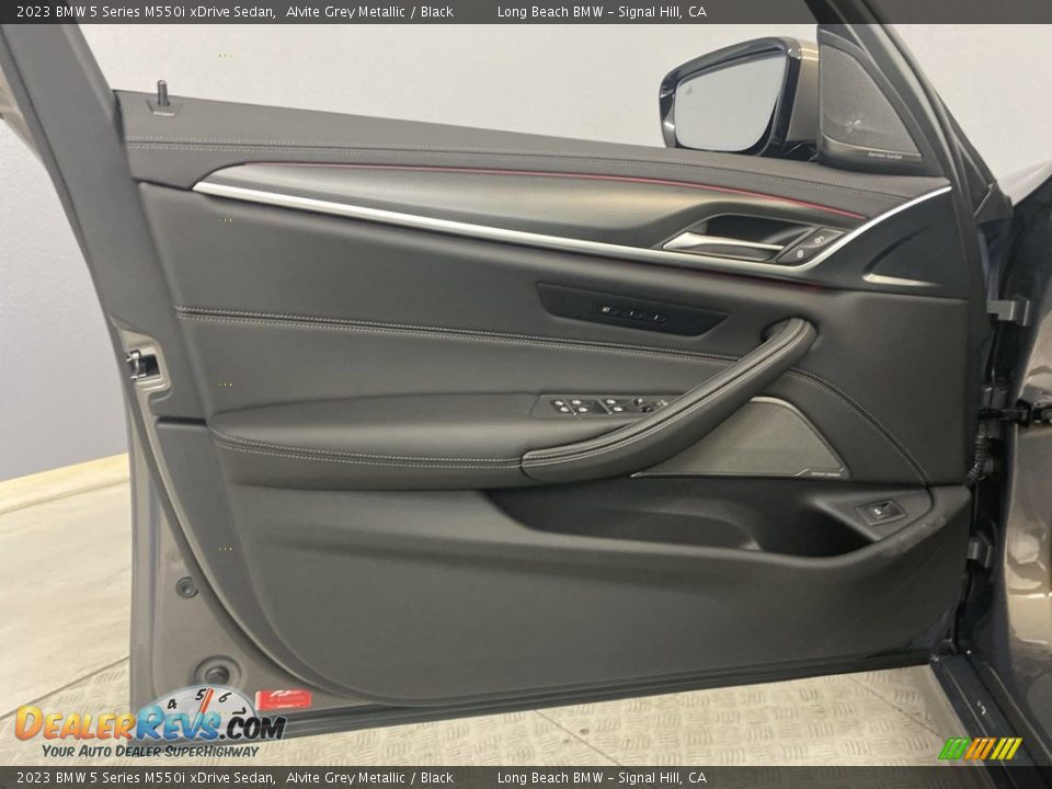 Door Panel of 2023 BMW 5 Series M550i xDrive Sedan Photo #10