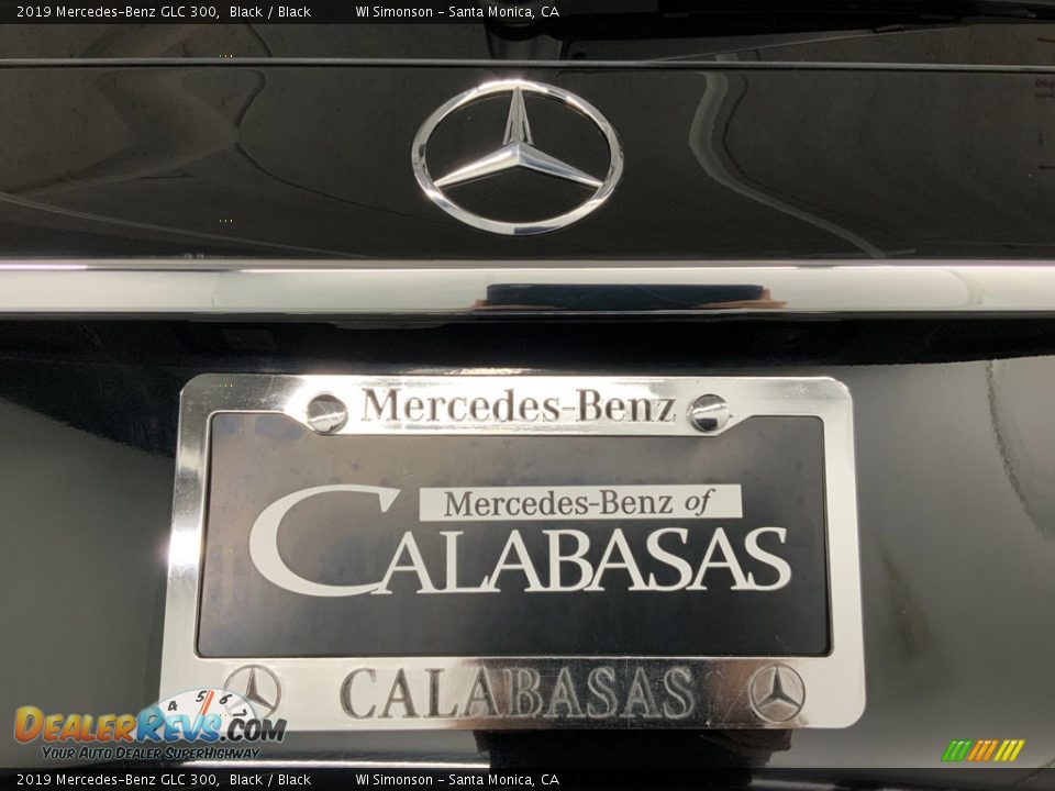 2019 Mercedes-Benz GLC 300 Black / Black Photo #10