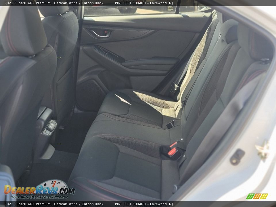 Rear Seat of 2022 Subaru WRX Premium Photo #6