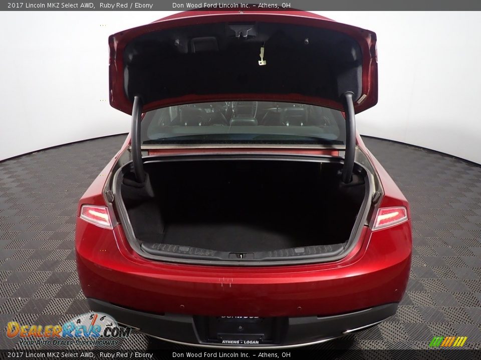 2017 Lincoln MKZ Select AWD Ruby Red / Ebony Photo #14