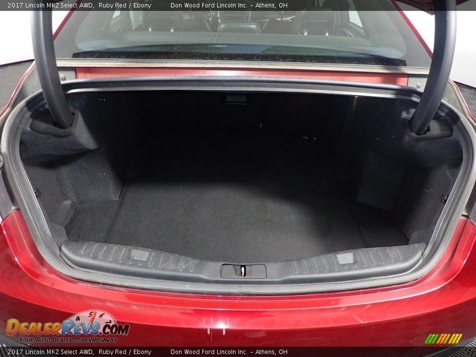 2017 Lincoln MKZ Select AWD Ruby Red / Ebony Photo #15