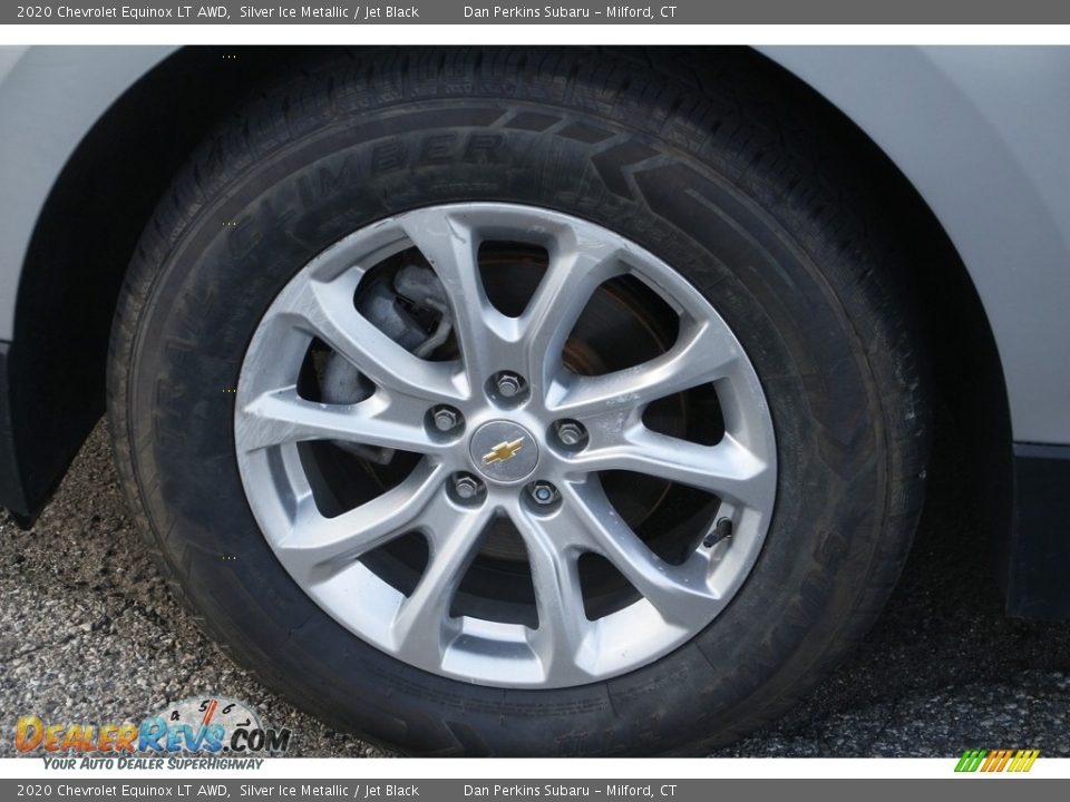 2020 Chevrolet Equinox LT AWD Silver Ice Metallic / Jet Black Photo #22