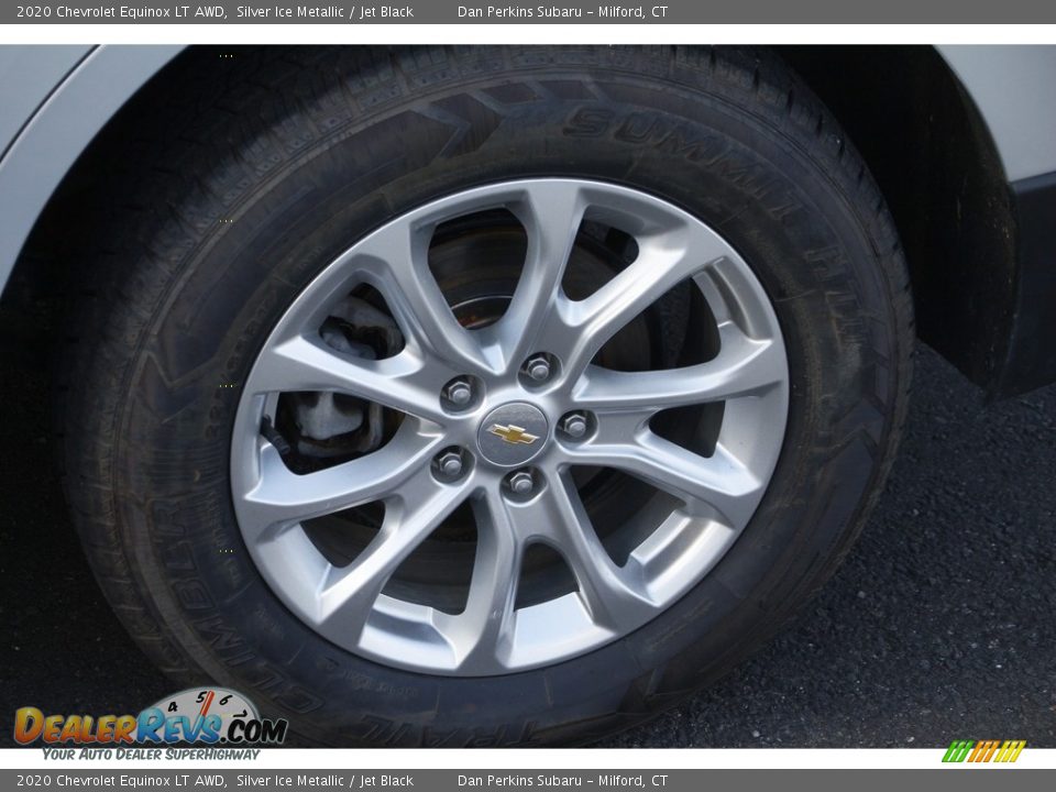 2020 Chevrolet Equinox LT AWD Silver Ice Metallic / Jet Black Photo #24