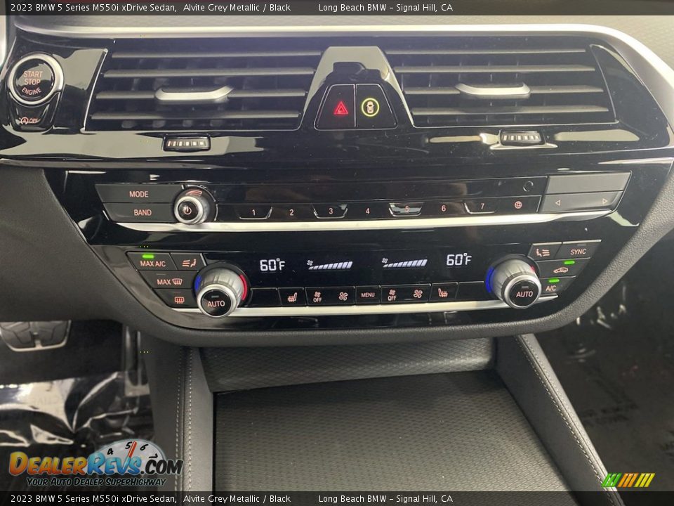 Controls of 2023 BMW 5 Series M550i xDrive Sedan Photo #21