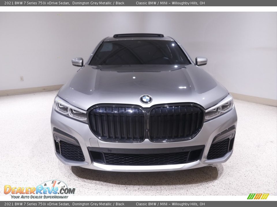 2021 BMW 7 Series 750i xDrive Sedan Donington Grey Metallic / Black Photo #2