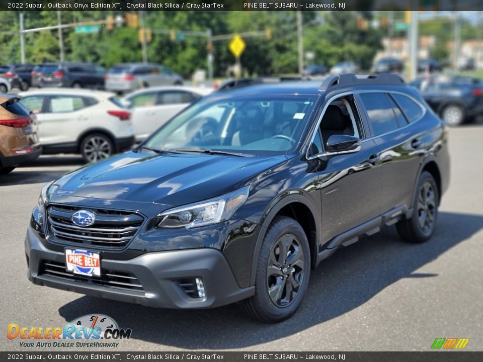 2022 Subaru Outback Onyx Edition XT Crystal Black Silica / Gray StarTex Photo #1