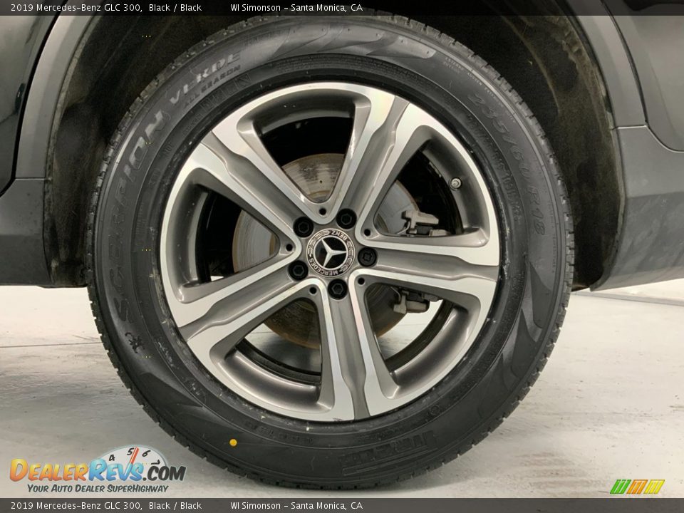2019 Mercedes-Benz GLC 300 Black / Black Photo #19