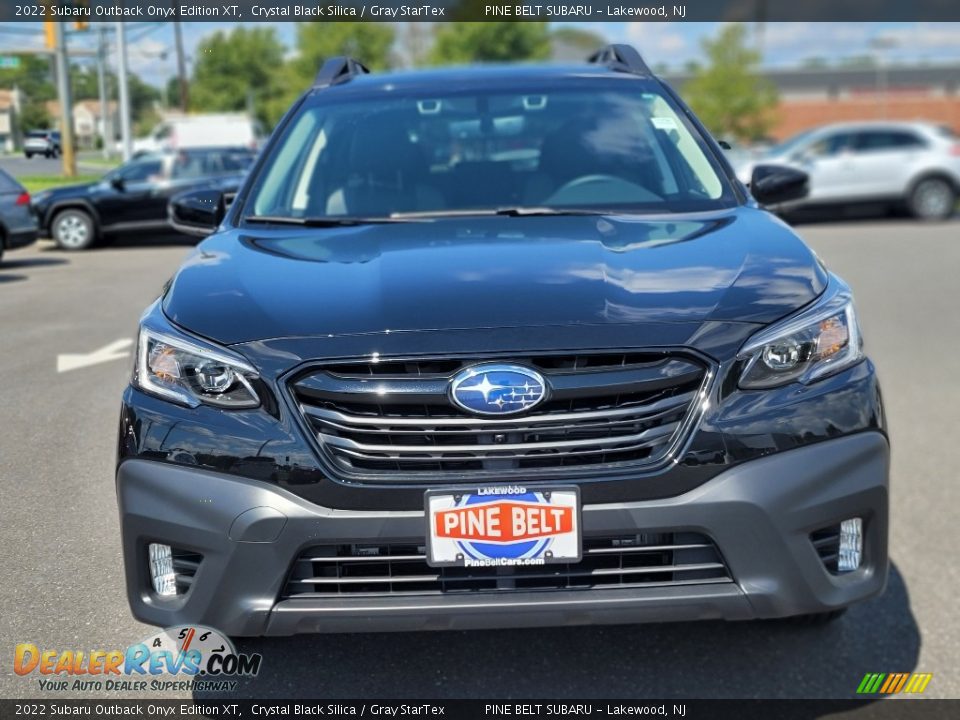 2022 Subaru Outback Onyx Edition XT Crystal Black Silica / Gray StarTex Photo #2