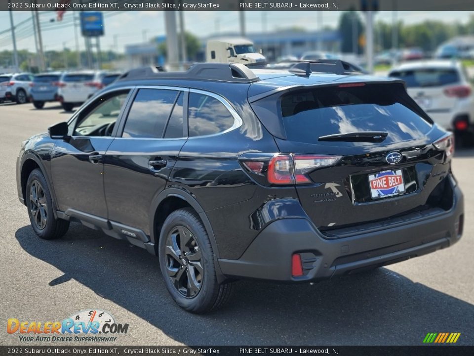 2022 Subaru Outback Onyx Edition XT Crystal Black Silica / Gray StarTex Photo #4