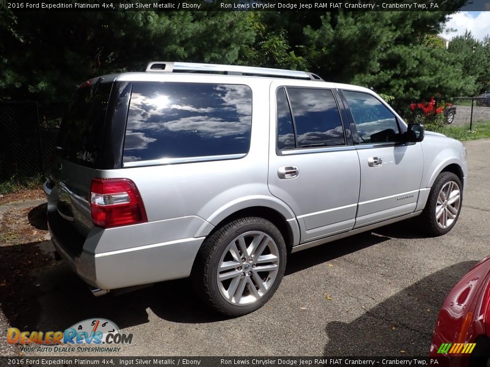 Ingot Silver Metallic 2016 Ford Expedition Platinum 4x4 Photo #4