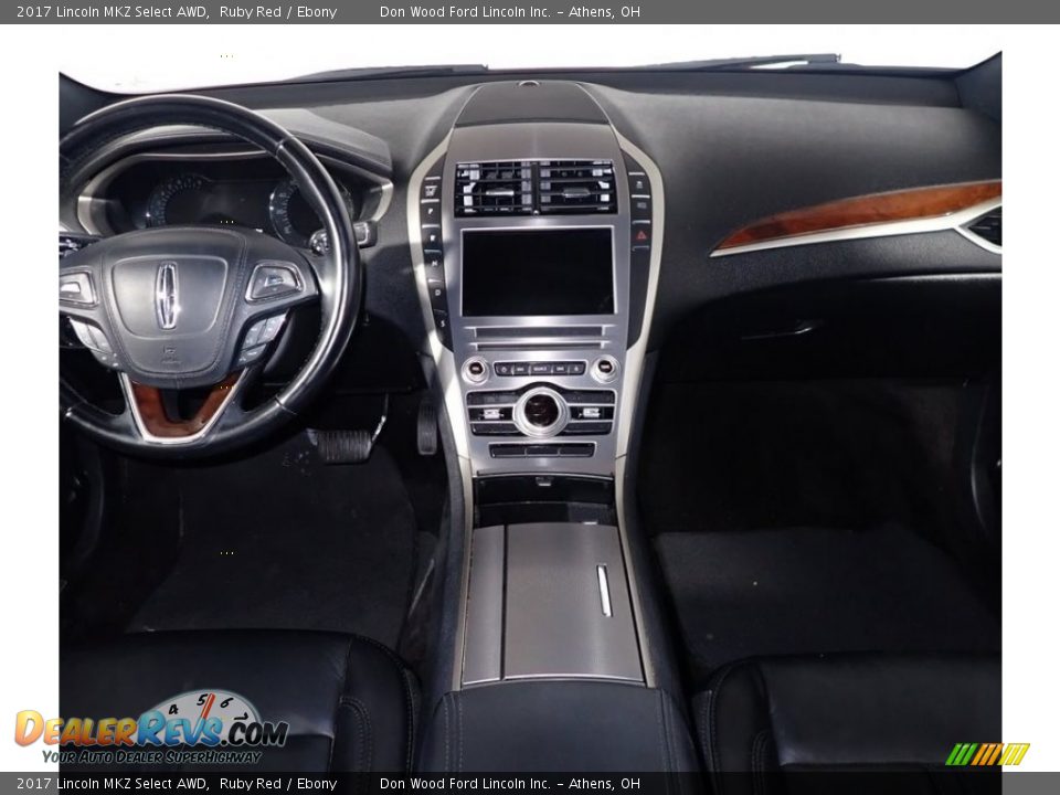 2017 Lincoln MKZ Select AWD Ruby Red / Ebony Photo #26