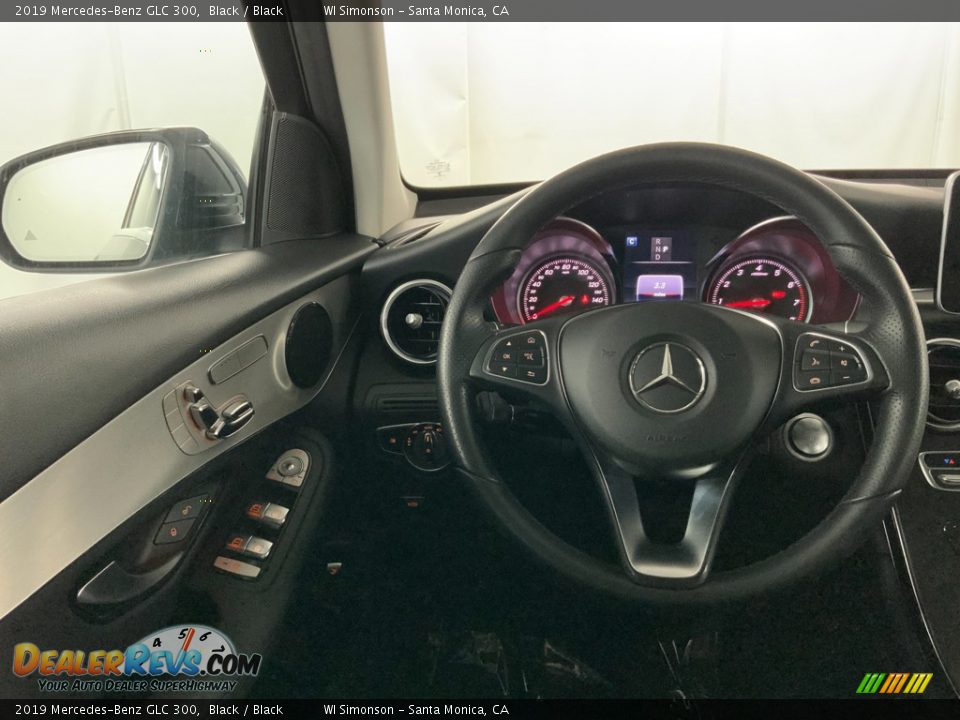 2019 Mercedes-Benz GLC 300 Black / Black Photo #25
