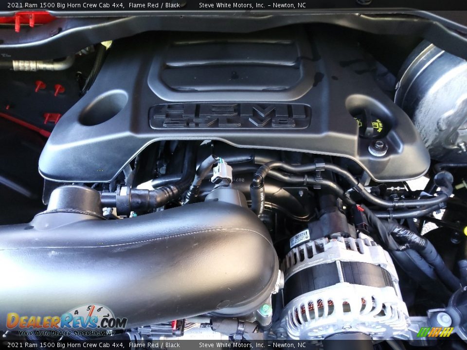 2021 Ram 1500 Big Horn Crew Cab 4x4 5.7 Liter OHV HEMI 16-Valve VVT MDS V8 Engine Photo #11