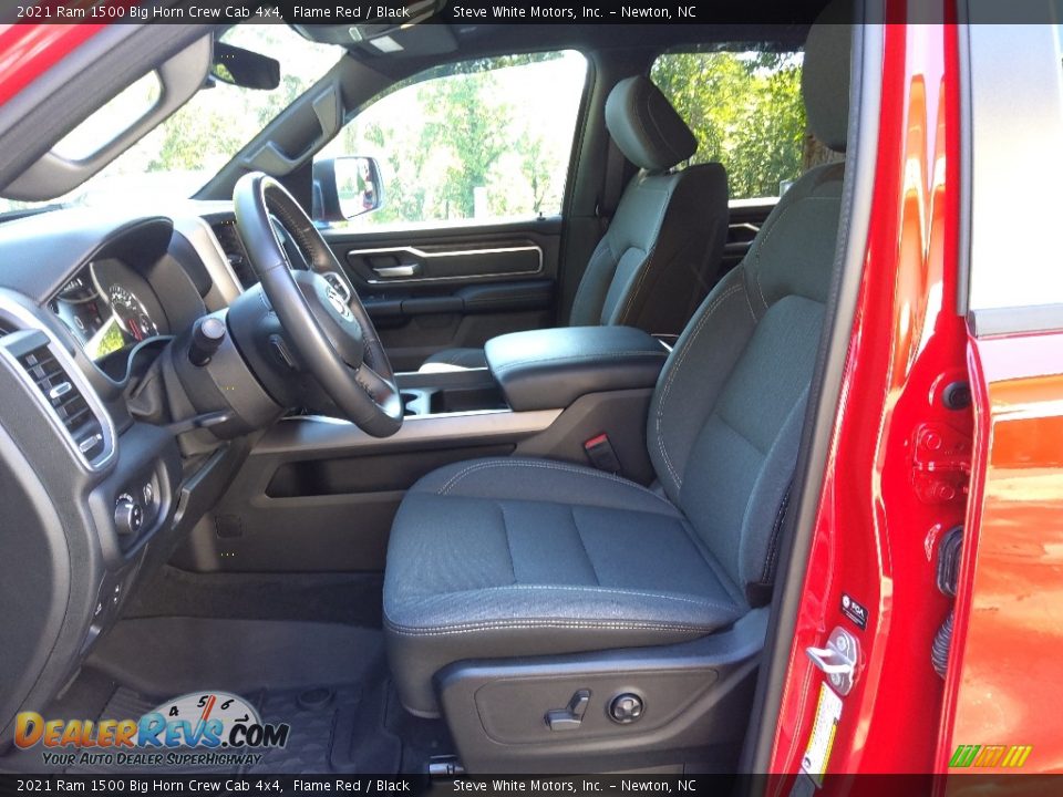 Front Seat of 2021 Ram 1500 Big Horn Crew Cab 4x4 Photo #12