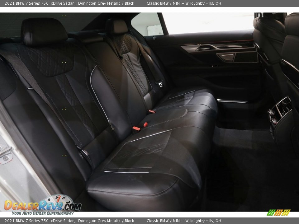 2021 BMW 7 Series 750i xDrive Sedan Donington Grey Metallic / Black Photo #19