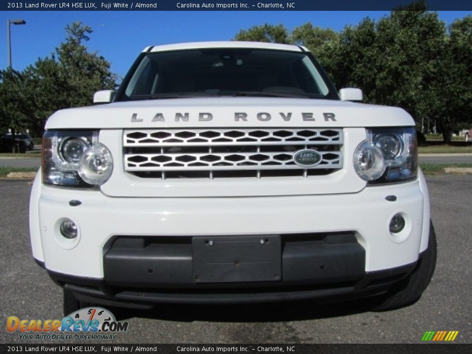 2013 Land Rover LR4 HSE LUX Fuji White / Almond Photo #4