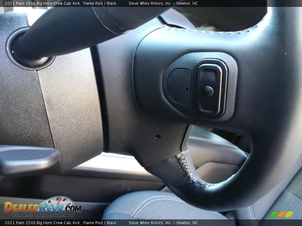 2021 Ram 1500 Big Horn Crew Cab 4x4 Flame Red / Black Photo #14
