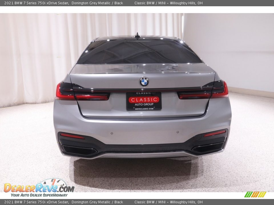 2021 BMW 7 Series 750i xDrive Sedan Donington Grey Metallic / Black Photo #22