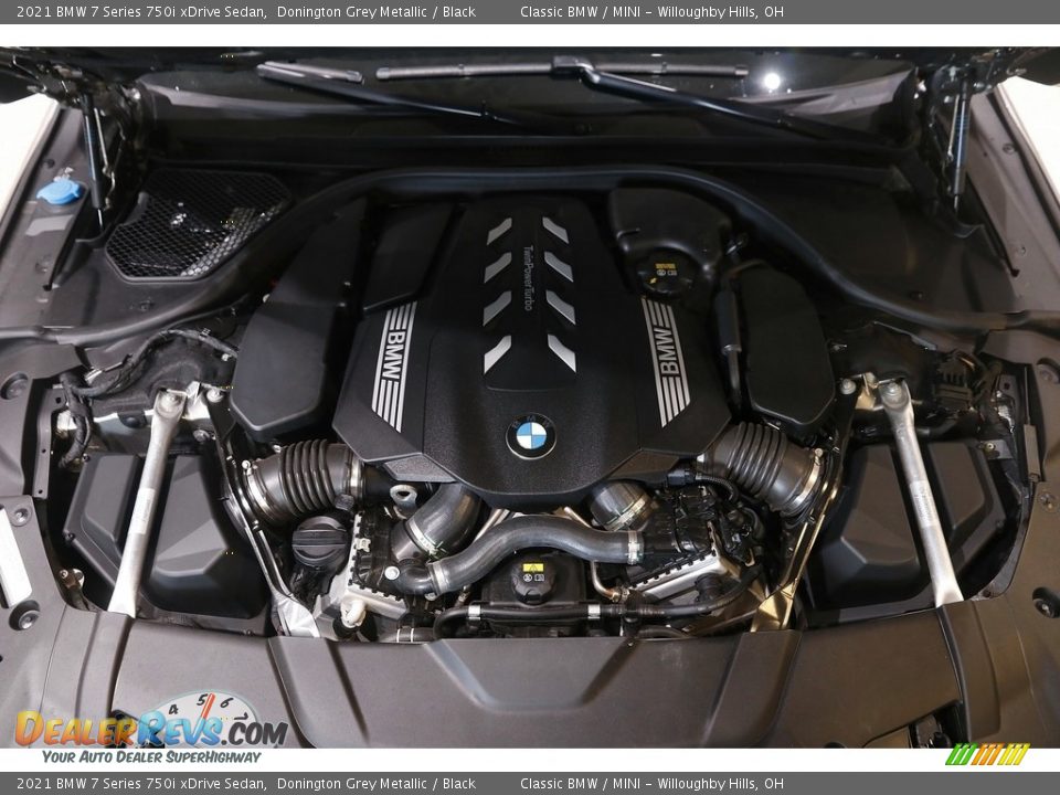 2021 BMW 7 Series 750i xDrive Sedan 4.4 Liter DI TwinPower Turbocharged DOHC 32-Valve VVT V8 Engine Photo #23
