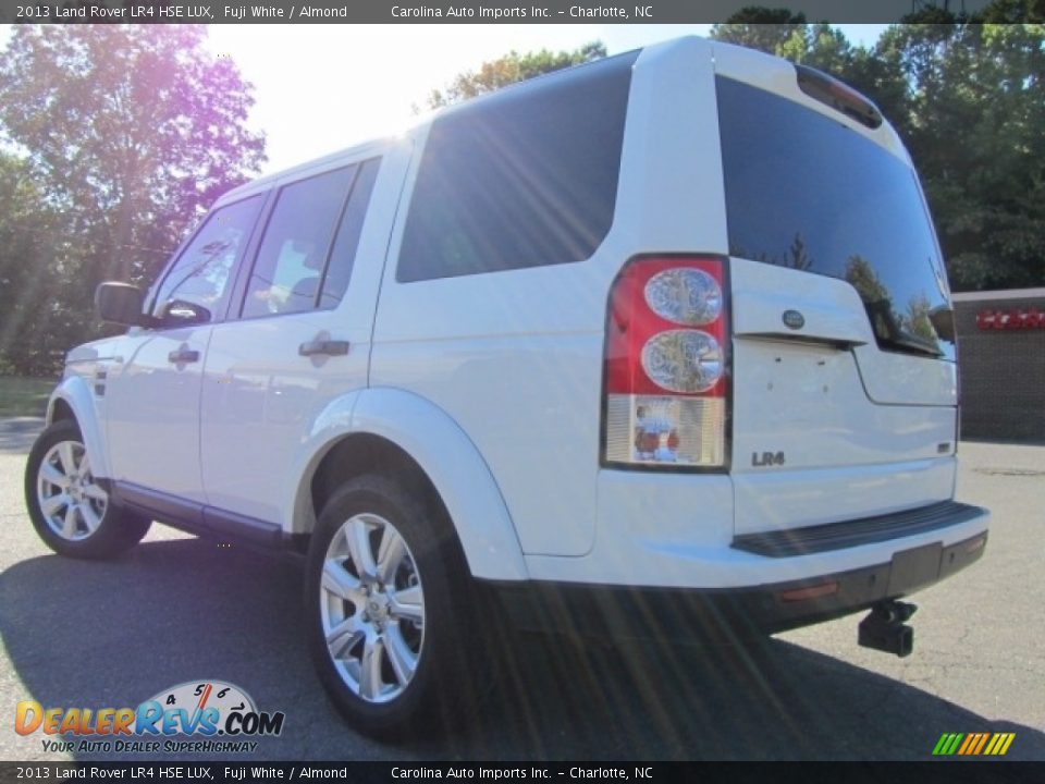 2013 Land Rover LR4 HSE LUX Fuji White / Almond Photo #8