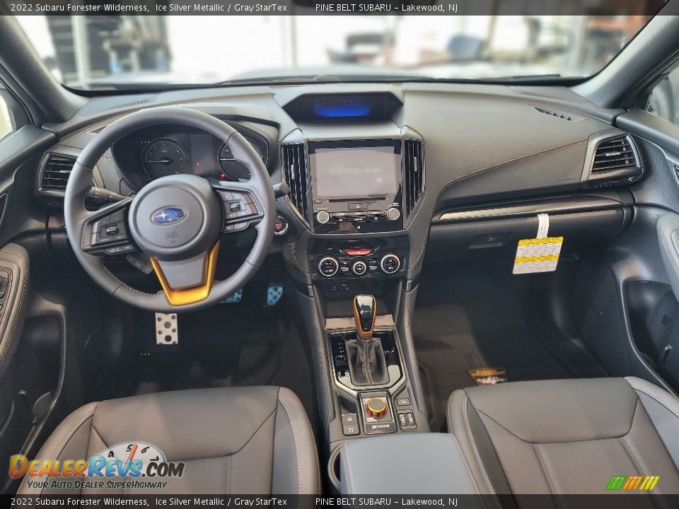 2022 Subaru Forester Wilderness Ice Silver Metallic / Gray StarTex Photo #10