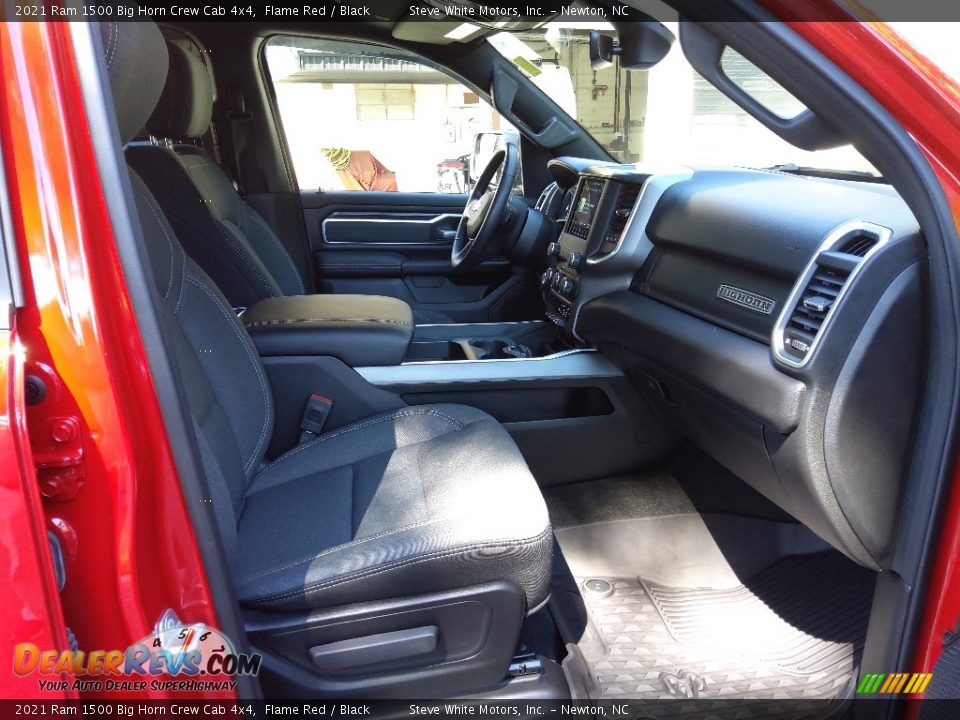2021 Ram 1500 Big Horn Crew Cab 4x4 Flame Red / Black Photo #19