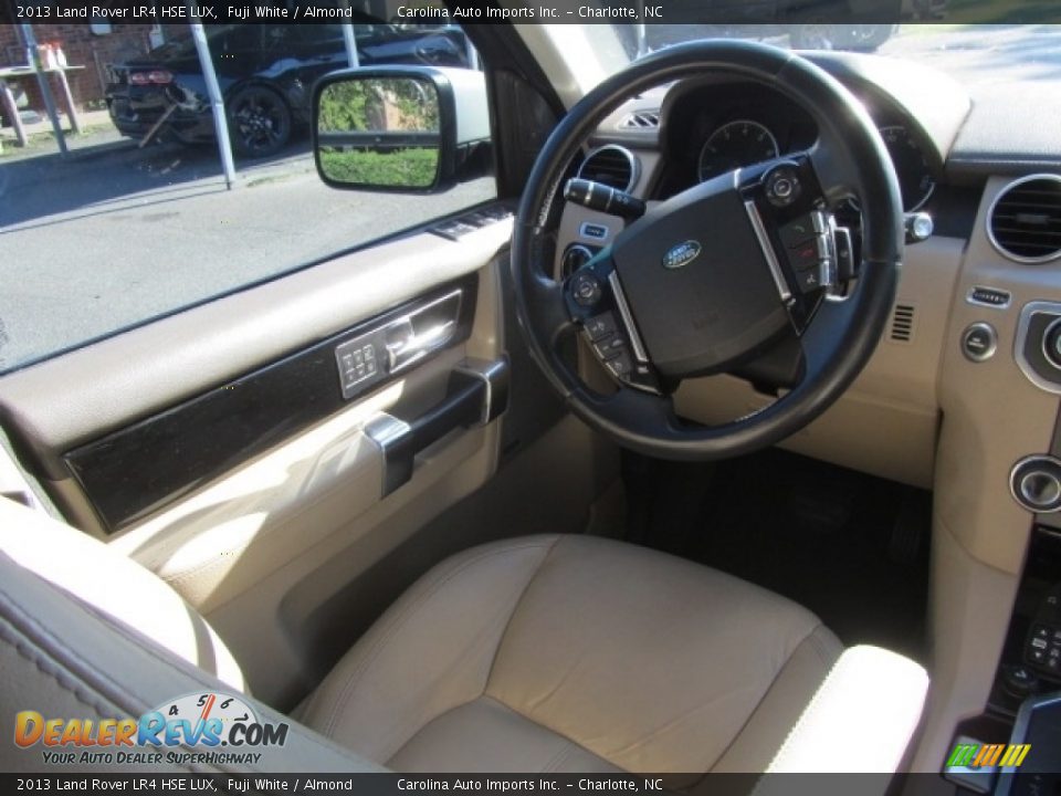 2013 Land Rover LR4 HSE LUX Fuji White / Almond Photo #12